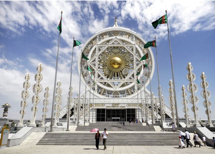 imagem do The alem entertainment center na cidade de Ashgabat